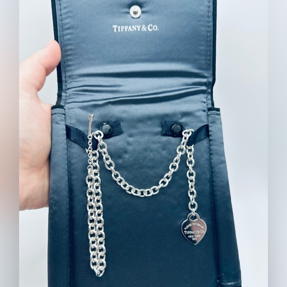 Tiffany & Co. Return To Lovestruck Necklace 16” in Silver with Packaging - Picture 12 of 12